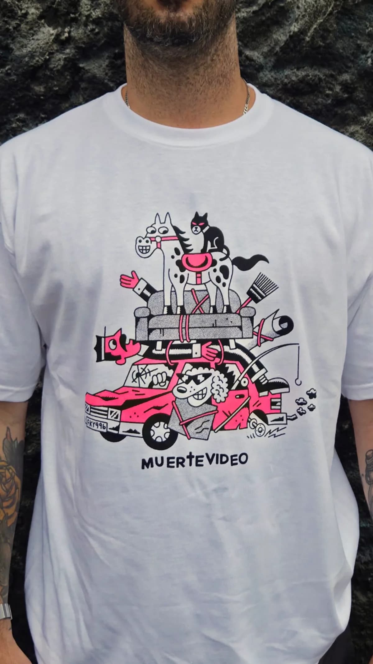 Remera MUERTEVIDEO X FKY996